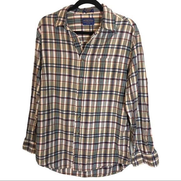 Pendleton Oceanside Shirt‎ Long Sleeve Large - Picture 1 of 5